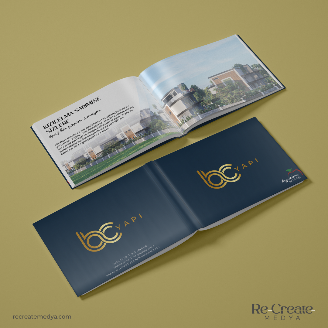 BC Yapı — Katalog Tasarımı ve Baskısı çalışması
