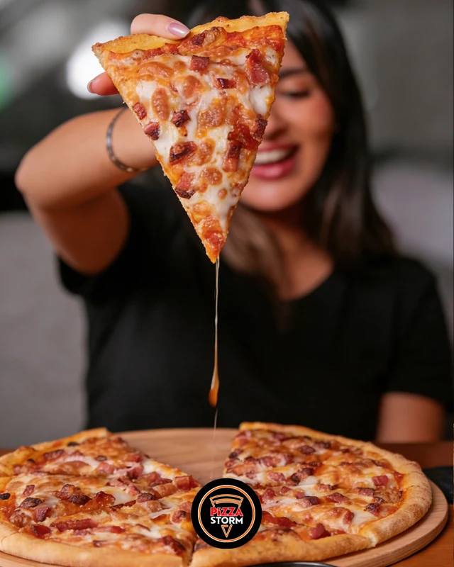 Pizza Storm — Görsel çalışması