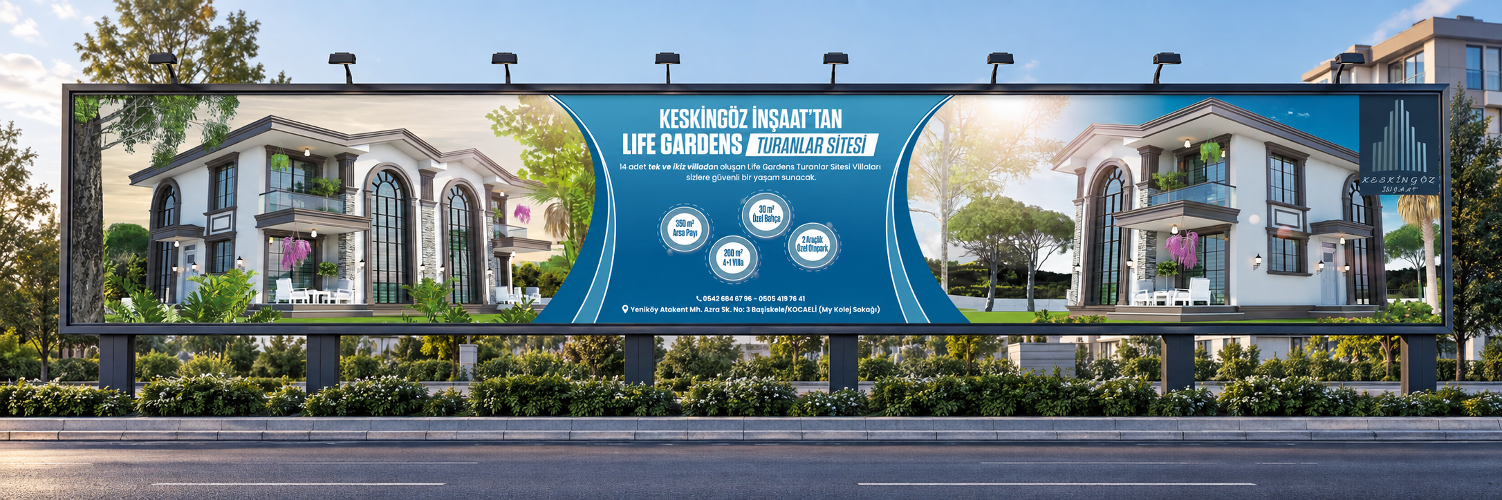 Keskingöz İnşaat — Giantboard çalışması
